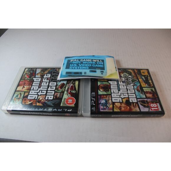 2 games: Grand Theft Auto IV + V (Sony PS3) PAL (Not for U.S. Consoles) - Picture 3 of 11